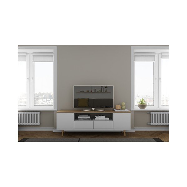Lyon fehér TV-állvány - TemaHome-image-2