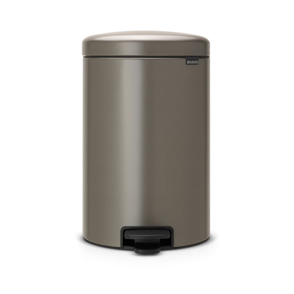 Szürke acél pedálos szemetes 20 l NewIcon – Brabantia-image-4