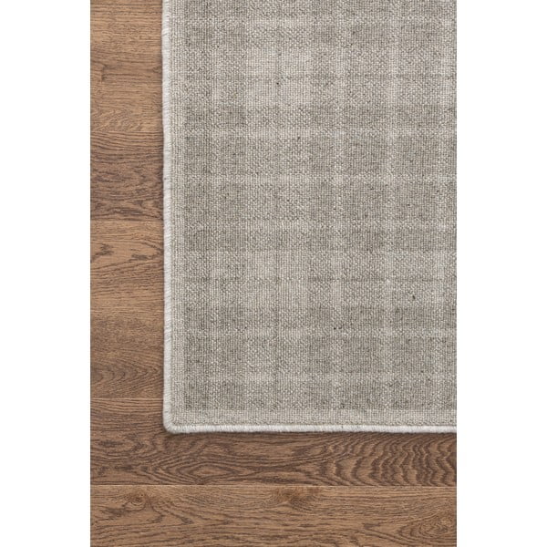 Világosszürke gyapjú szőnyeg 160x230 cm Pano – Agnella-image-3