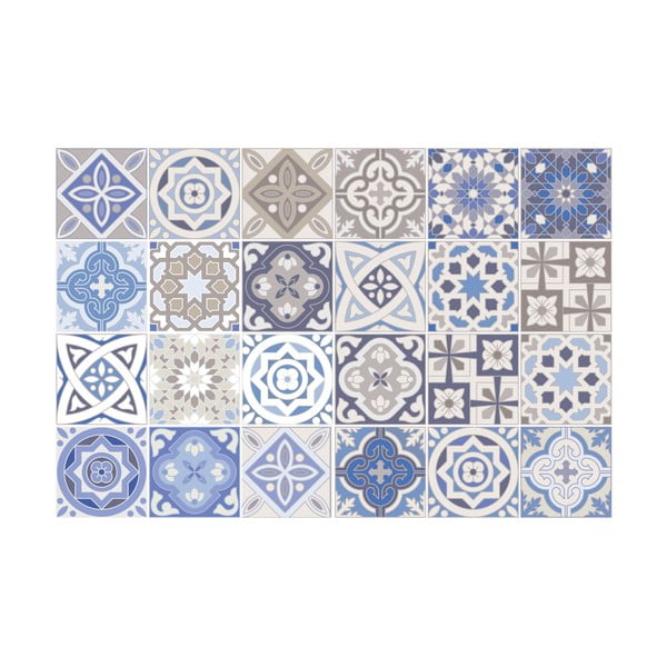 Honduras 24 részes dekorációs falmatrica szett, 20 x 20 cm - Ambiance-image-2