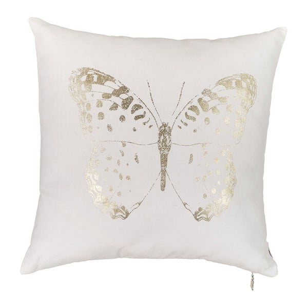Golden Butterfly párnahuzat, 45 x 45 cm - Mike & Co. NEW YORK