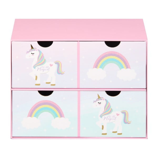 Unicorn Magic Keepsake Box 2 fiókos tárolódoboz - Just 4 Kids