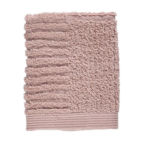 Classic kisméretű világos rózsaszín pamut törölköző, 30 x 30 cm - Zone