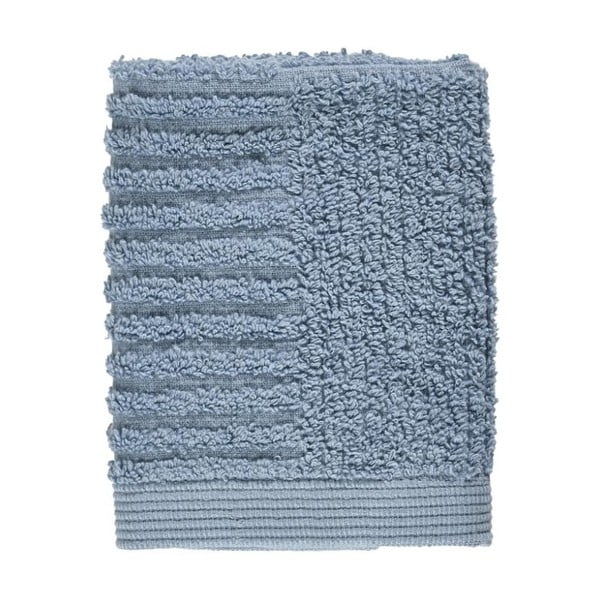 Classic Blue Fog kisméretű kék pamut törölköző, 30 x 30 cm - Zone