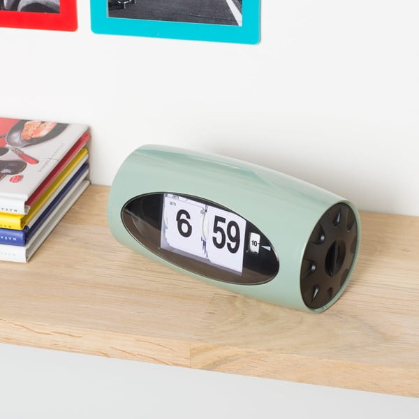 Flip Alarm Clock zöld ébresztőóra - Le Studio