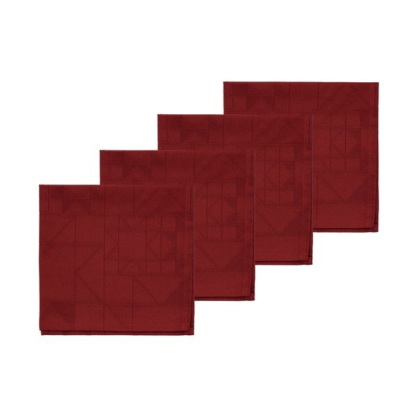 Textil szalvéta szett 4 db-os Star Damask – Södahl-image-2
