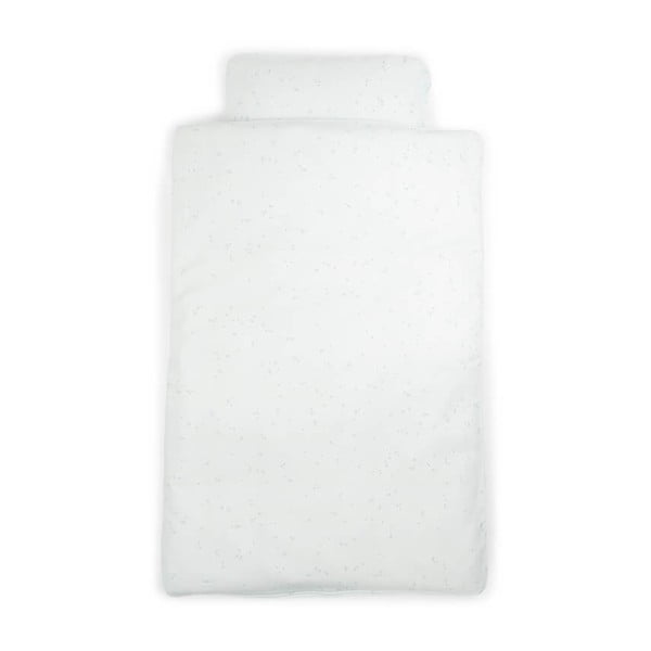 Fehér pamut ágyneműhuzat 140x100 cm Jelly & Wally - Done by Deer-image-1