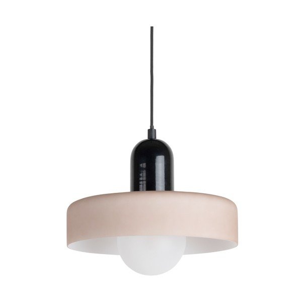 Szürke függőlámpa ø 25 cm Opaco Grato – Leitmotiv