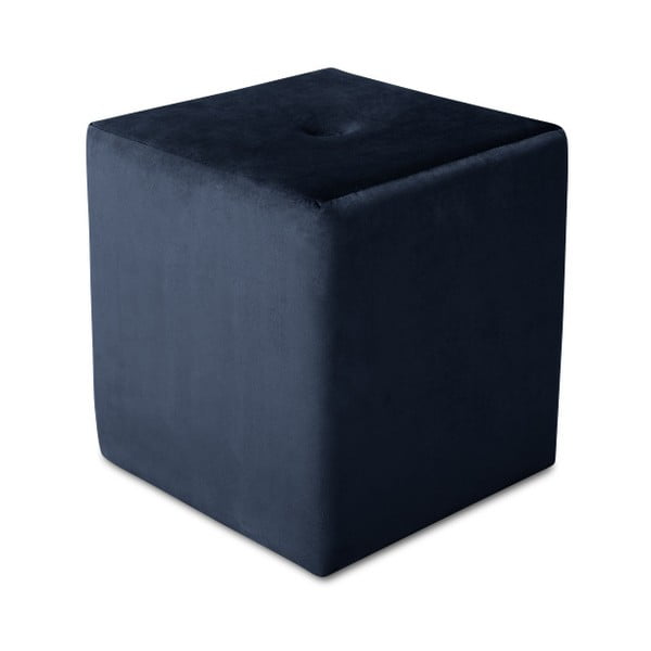 Margaret sötétkék puff, 40 x 45 cm - Mazzini Sofas-image-3