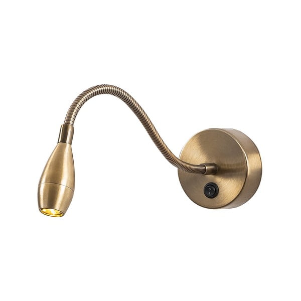 Aranyszínű LED fali lámpa Reading – Opviq lights-image-2