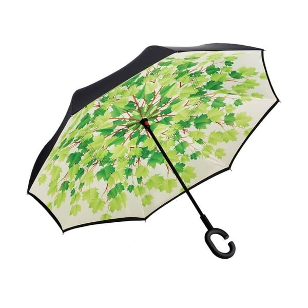 Leaves zöld-fekete esernyő, ⌀ 105 cm