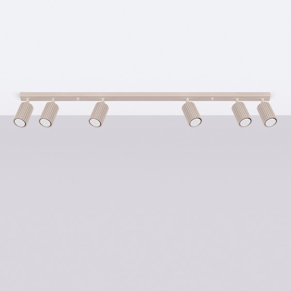 Szürkésbarna fém spotlámpa 6,5x117 cm Gleam – Sollux-image-4