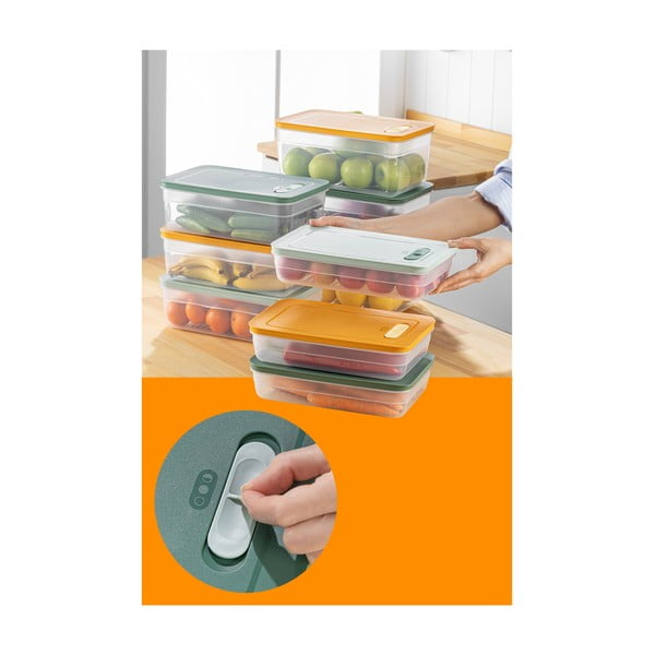 Élelmiszertartó doboz szett 9 db-os – Hermia-image-3