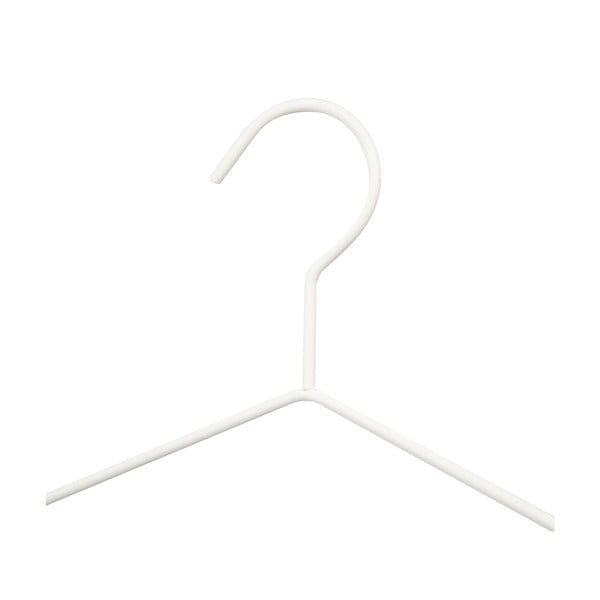 Frosted 2 db fehér vállfa fa részletekkel - Compactor-image-3