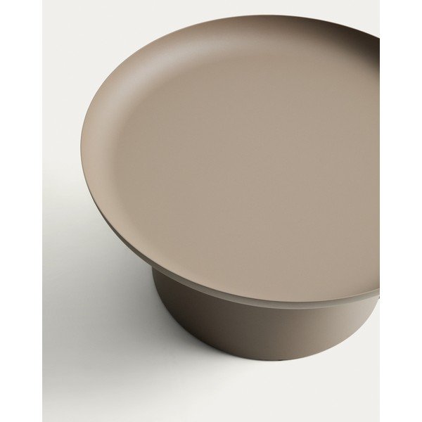 Fém kerek kerti dohányzóasztal ø 70 cm Arcola – Kave Home-image-3