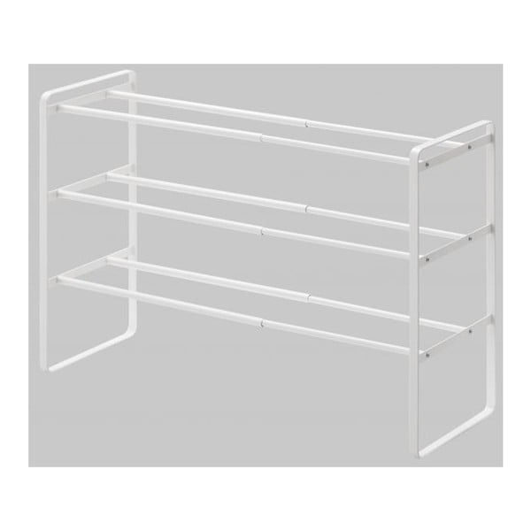 Maebashi fehér cipőtartó, 3 szintes - YAMAZAKI-image-4