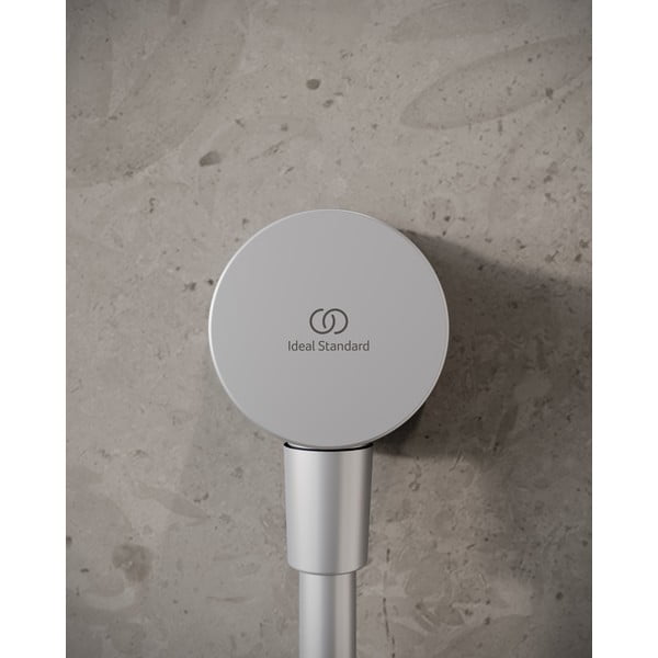 Matt ezüstszínű fém zuhanycsatlakoztató rész IdealRain – Ideal Standard-image-1