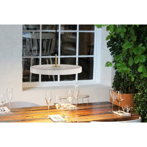 Fehér LED függőlámpa fém búrával ø 31 cm Asteria Mini – UMAGE-image-4