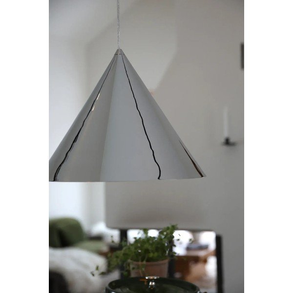 Ezüstszínű fém függőlámpa fém búrával ø 37,5 cm Tip – Markslöjd-image-2