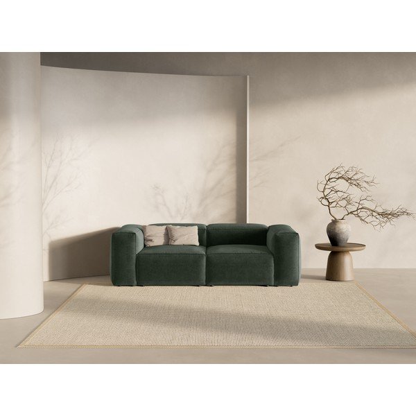 Zöld kanapé 224 cm Bergamo – Cosmopolitan Design-image-1