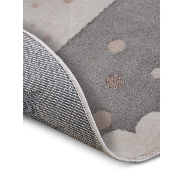 Szürke gyerek szőnyeg ø 140 cm Crown – Hanse Home-image-3