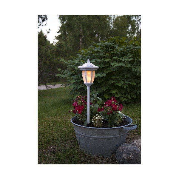 Flame fehér kültéri napelemes LED lámpa - Star TRading-image-4