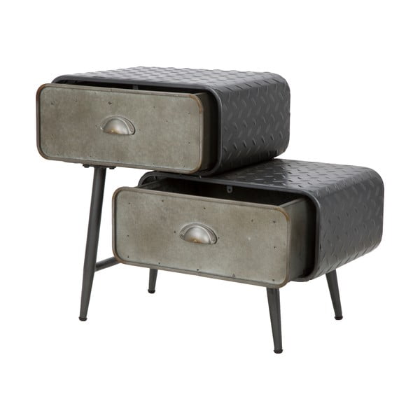 Iron School 2 fiókos szekrény - Mauro Ferretti-image-3