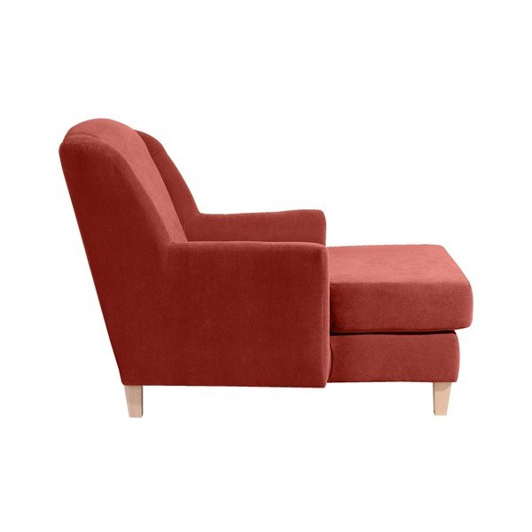 Judith Velor terrakotta barna fotel - Max Winzer-image-3