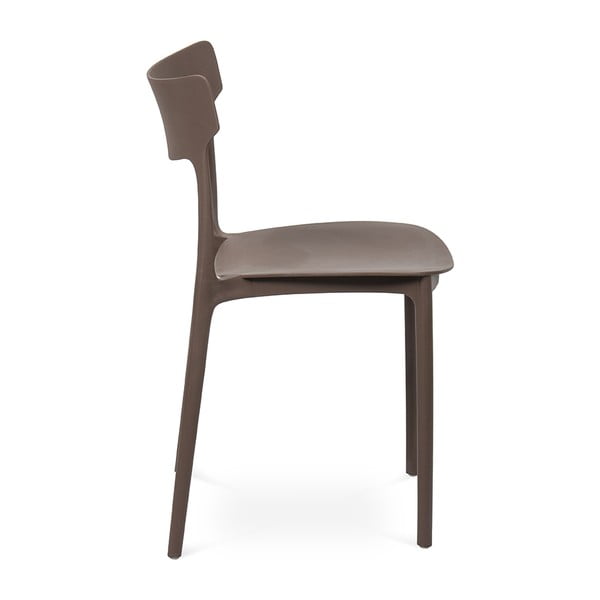 Barna műanyag kerti szék Biá – Bonami Essentials-image-4