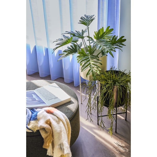 Haggo 2 db fehér vas virágtartó - Hübsch-image-1