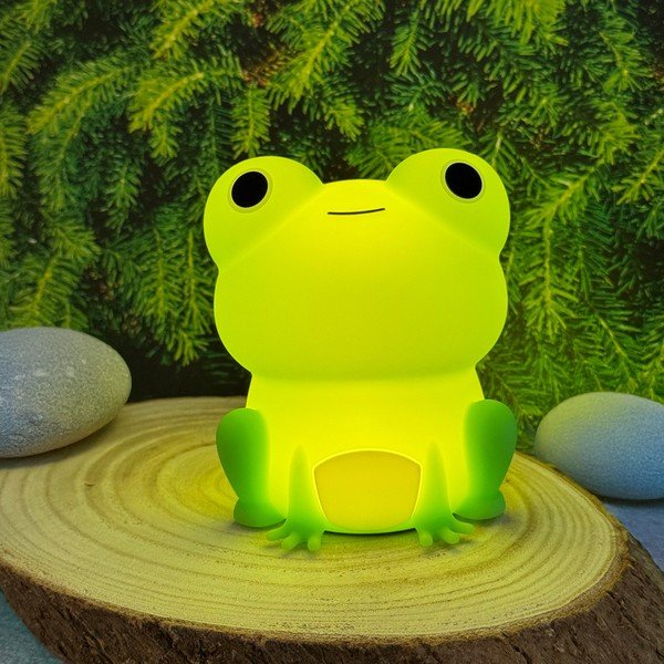 Zöld gyerek éjjelilámpa Willi – Fischer & Honsel-image-1