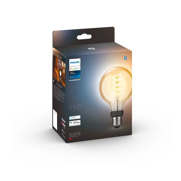 Szálas okos izzó E27, 7 W White ambiance – Philips Hue-image-3