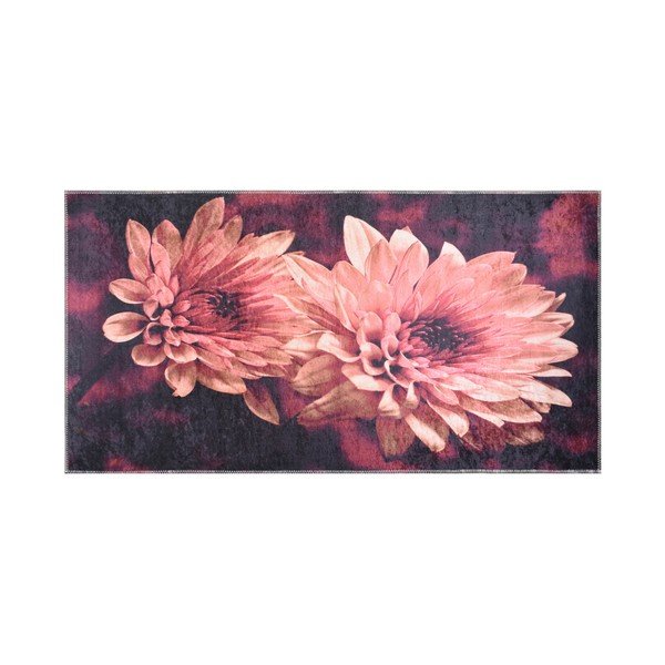 Red Chryzantemum ellenálló szőnyeg, 80 x 150 cm - Vitaus-image-1