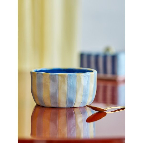 Sárga-kék kerámia tálka szett 4 db-os 300 ml Phoenix – Bloomingville-image-2