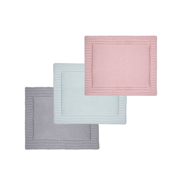 Mat szürke pamut játszószőnyeg, 70 x 90 cm - Kindsgut-image-3