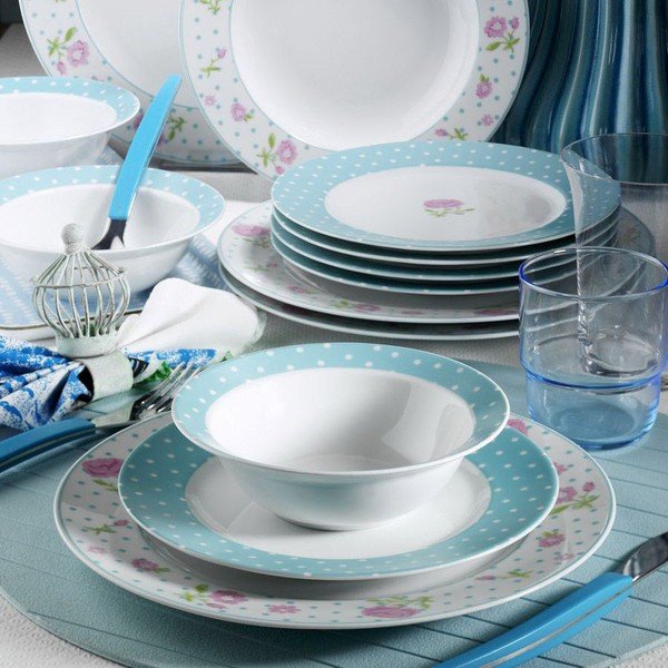 Makala 24 db-os porcelán étkészlet - Kutahya-image-1