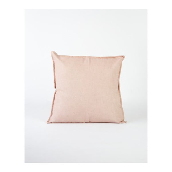 Világos rózsaszín lenkeverék párnahuzat, 45 x 45 cm - Surdic