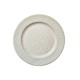 Basics Matte Cream krémszínű agyagkerámia desszertes tányér, ⌀ 22 cm - Bitz