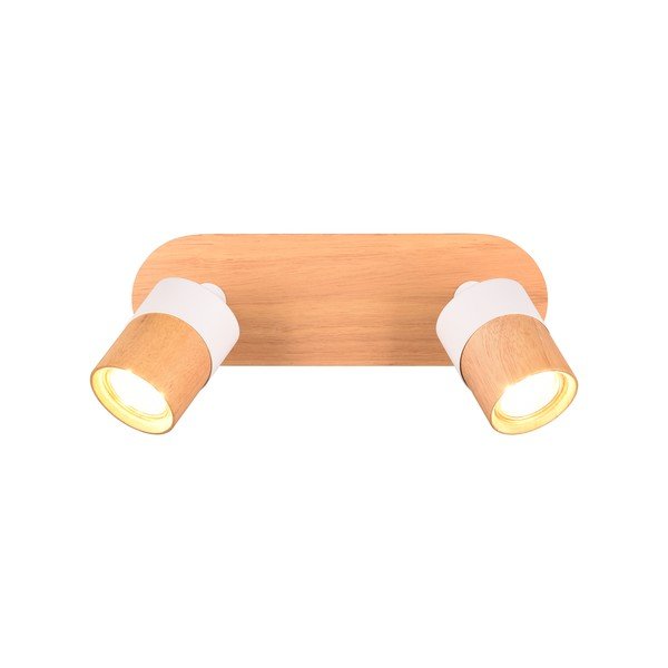 Fehér-barna mennyezeti lámpa ø 6 cm Aruni – Trio-image-1