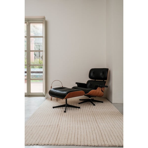 Bézs mosható-kézi szövésű gyapjú szőnyeg 170x240 cm Unexpected Wool – Lorena Canals-image-2