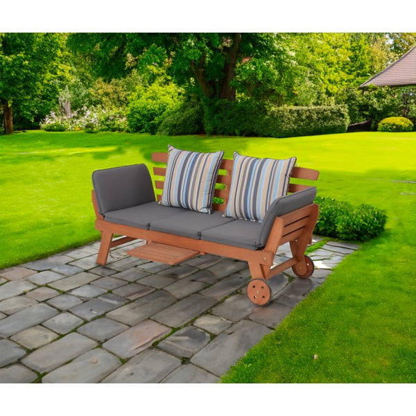 Barna tömörfa kerti pad Rincon – Garden Pleasure-image-1