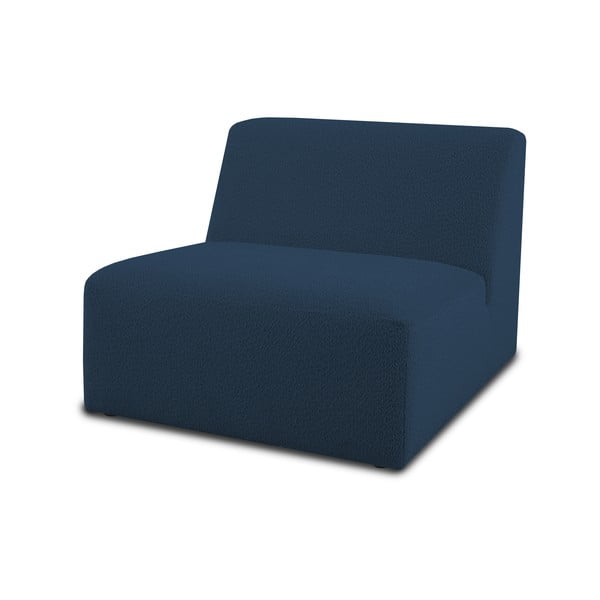 Sötétkék buklé kanapé modul (középső rész) Roxy – Scandic-image-1
