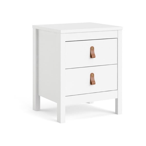 Fehér éjjeliszekrény Madrid - Tvilum-image-2
