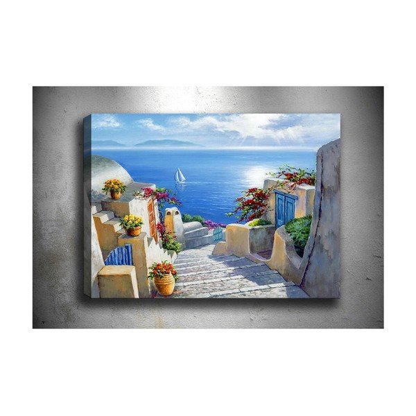 Greek Paradise kép, 70 x 50 cm - Tablo Center