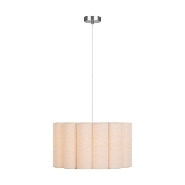 Bézs len függőlámpa ø 45 cm Watton – House Nordic-image-2