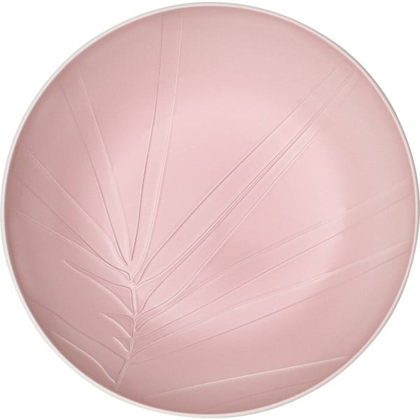 Leaf fehér-rózsaszín porcelán tálaló tányér, ⌀ 26 cm - Villeroy & Boch