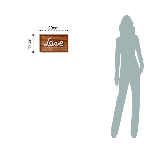 Love világos fa dekoráció - Tomasucci-image-2