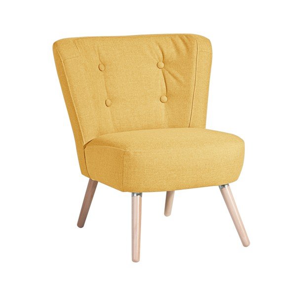 Neele Duro Yellow sárga fotel - Max Winzer