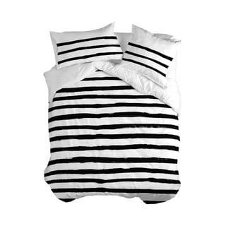 Stripes pamut paplanhuzat, 140 x 200 cm - Blanc