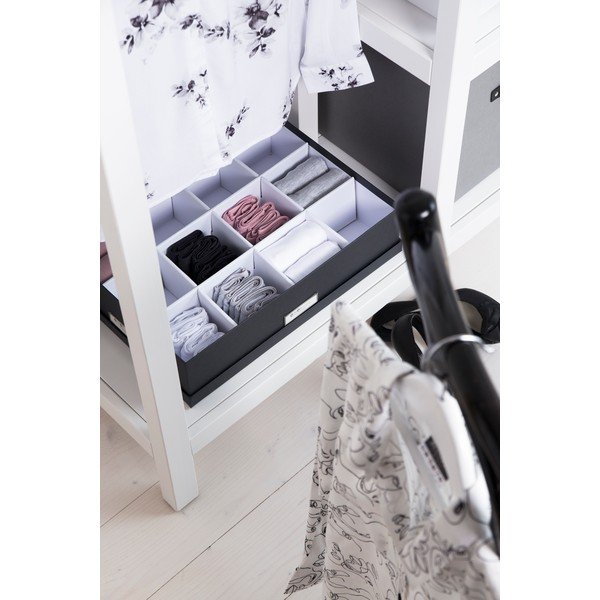 Jakob sötétszürke rekeszes doboz - Bigso Box of Sweden-image-1